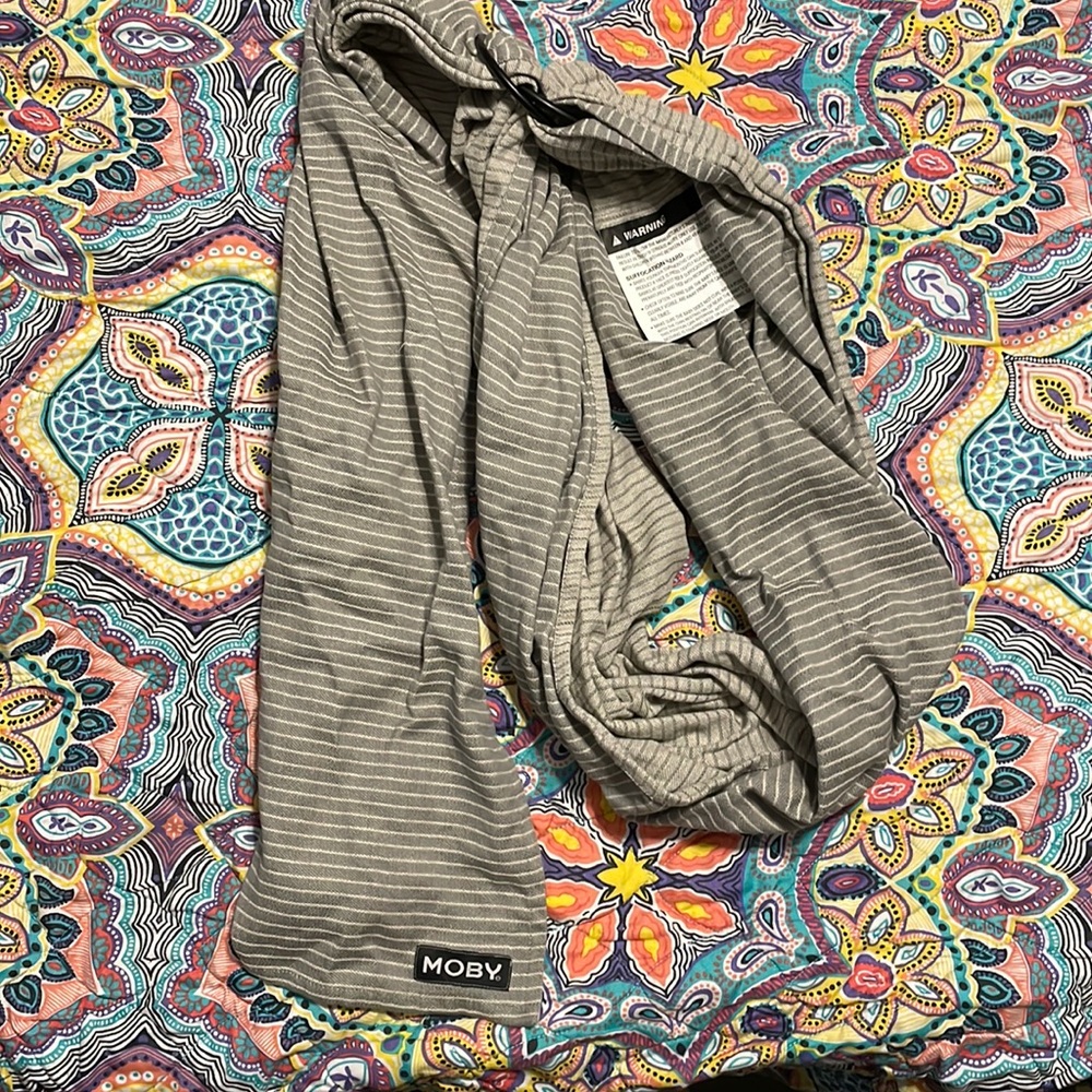Moby Ring Sling Baby Wearing